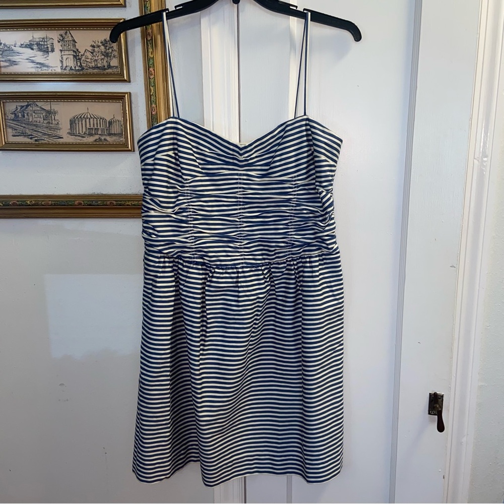 Polo Ralph Lauren Striped Blue and White Dress